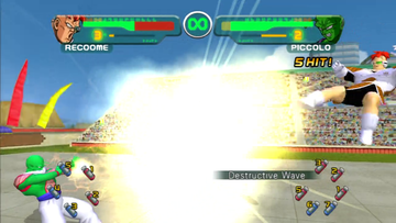 Dragon Ball Z: Budokai - HD Collection | PlayStation 3 | gameplay screenshot | region=North America | source-country= | zypher-v2 | moby-4f656fadb24c | Data by MobyGames.com