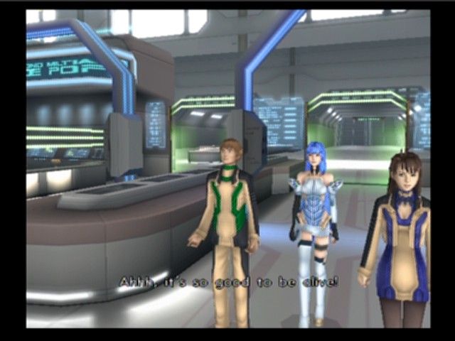 
Xenosaga: Episode II - Jenseits von Gut und Böse | PlayStation 2 | gameplay screenshot | Data by MobyGames.com