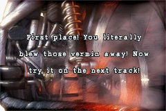 Road Rash: Jailbreak | Game Boy Advance | gameplay screenshot | region=North America | source-country= | zypher-v2 | moby-89edeb8358f5 | Data by MobyGames.com