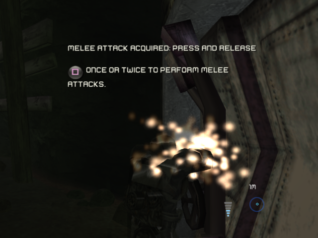 Iron Man | PlayStation 2 | gameplay screenshot | region=North America | source-country= | zypher-v2 | moby-3f4fd017127d | Data by MobyGames.com
