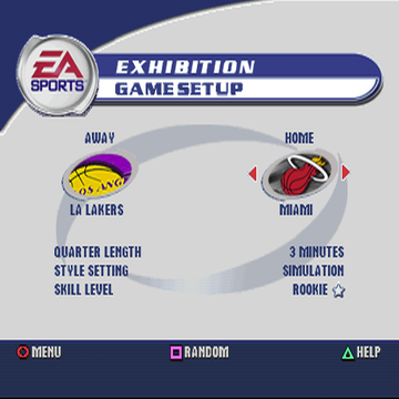 
NBA Live 2002 | PlayStation | gameplay screenshot | Region: North America | source-country= | Data by MobyGames.com