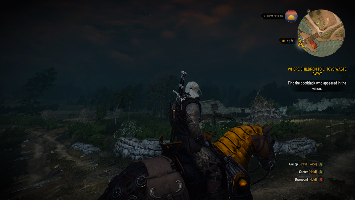 
The Witcher 3: Wild Hunt [Game of the Year Edition] | Xbox One | gameplay screenshot | Data by MobyGames.com