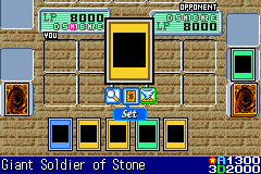Yu-Gi-Oh!: Worldwide Edition - Stairway to the Destined Duel | Game Boy Advance | gameplay screenshot | Region: North America | source-country= | Data by MobyGames.com