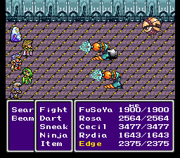 
Final Fantasy II | SNES | gameplay screenshot | Data by MobyGames.com