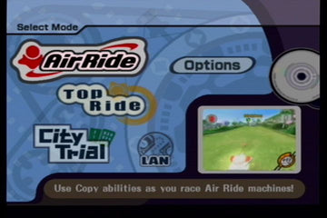 Kirby Air Ride | GameCube | gameplay screenshot | region=North America | source-country= | zypher-v2 | moby-6d9d6af6baaa | Data by MobyGames.com