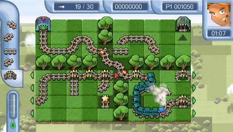 
Pipe Mania | PSP | gameplay screenshot | Data by MobyGames.com
