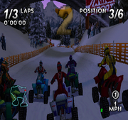 
ATV: Quad Power Racing | PlayStation | gameplay screenshot | Region: North America | source-country= | Data by MobyGames.com