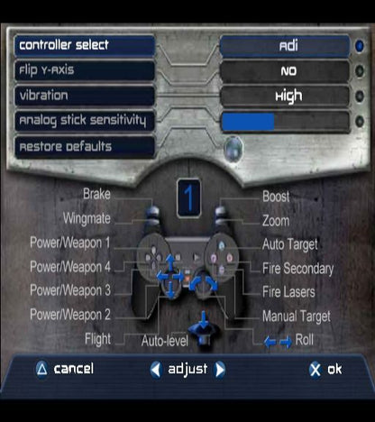 Star Wars: Jedi Starfighter | PlayStation 2 | gameplay screenshot | region=North America | source-country= | zypher-v2 | moby-a64cca37271b | Data by MobyGames.com