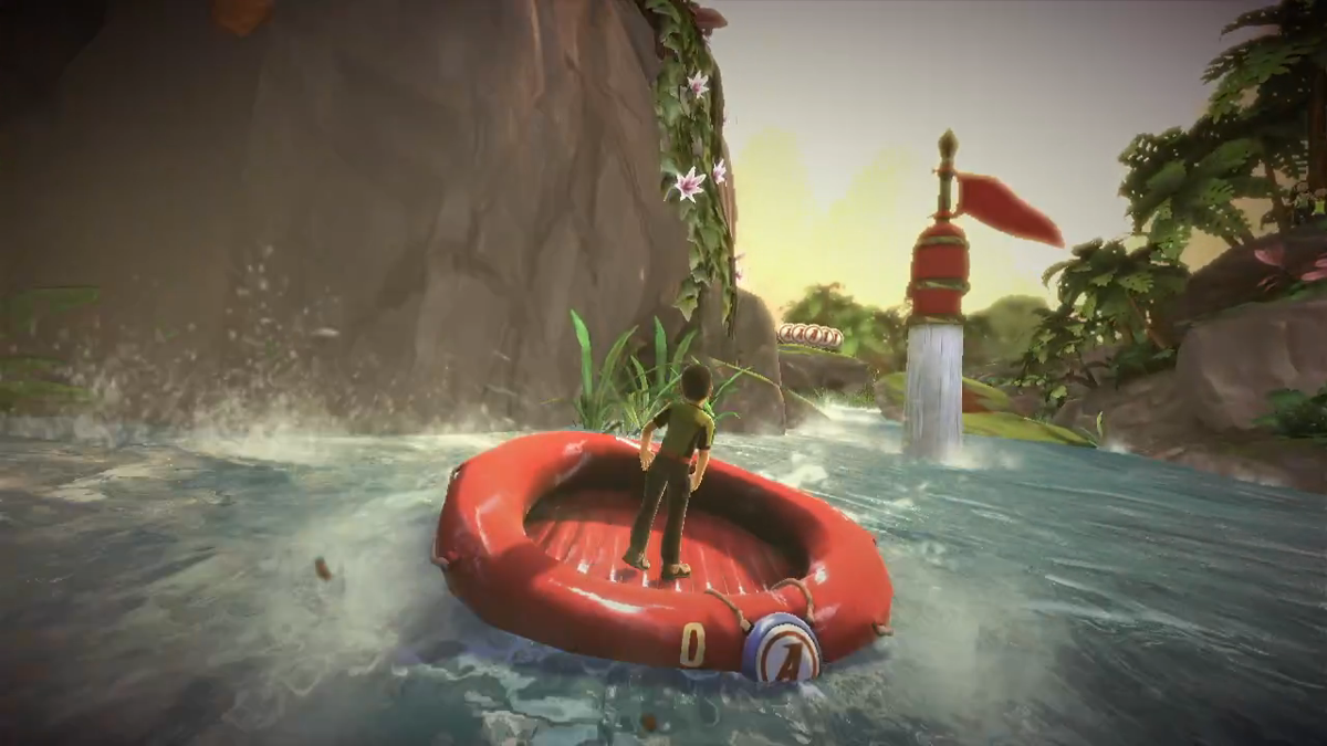 Kinect Adventures! | Xbox 360 | gameplay screenshot | Region: North America | source-country= | Data by MobyGames.com