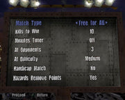 
WWE Crush Hour | PlayStation 2 | gameplay screenshot | Region: North America | source-country= | Data by MobyGames.com