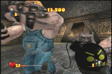 Serious Sam | Xbox | gameplay screenshot | region=North America | source-country= | zypher-v2 | moby-d4a34b59298e | Data by MobyGames.com