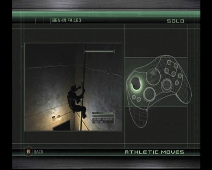 Tom Clancy's Splinter Cell: Chaos Theory | Xbox | gameplay screenshot | region=North America | source-country= | zypher-v2 | moby-e2a5e0522d21 | Data by MobyGames.com