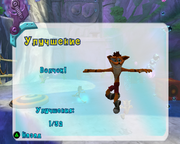 Crash: Mind over Mutant | PlayStation 2 | gameplay screenshot | region=North America | source-country= | zypher-v2 | moby-0bb983be8e6a | Data by MobyGames.com