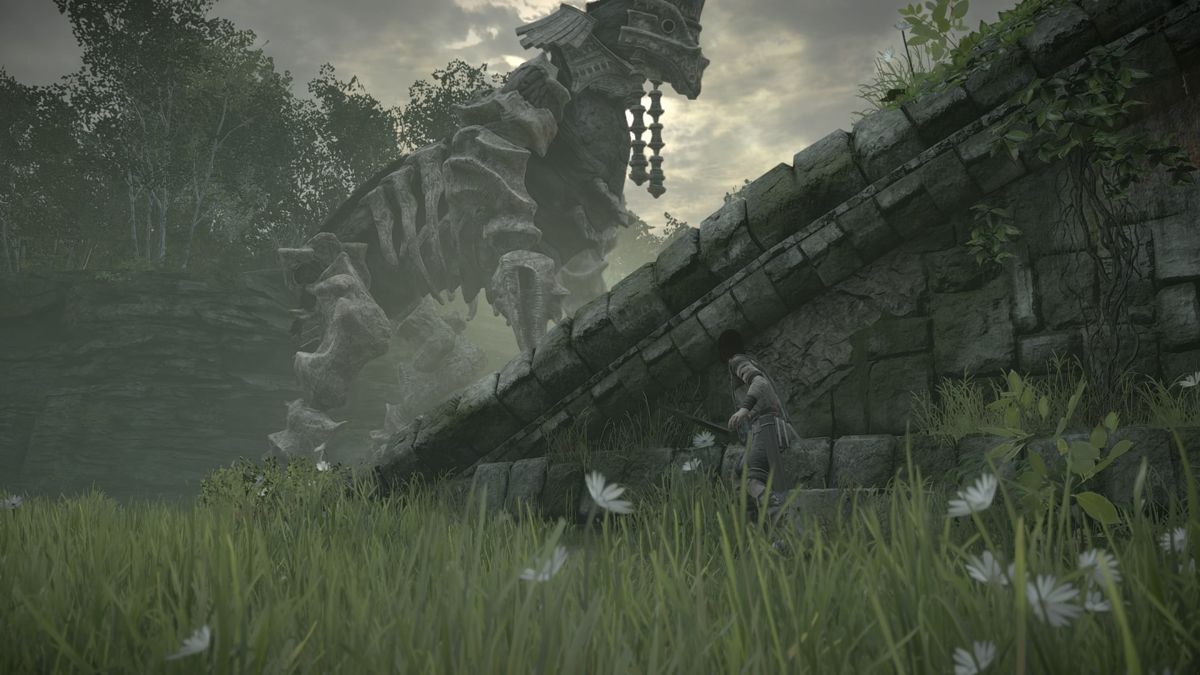 
Shadow of the Colossus | PlayStation 4 | gameplay screenshot | Region: North America | source-country= | Data by MobyGames.com
