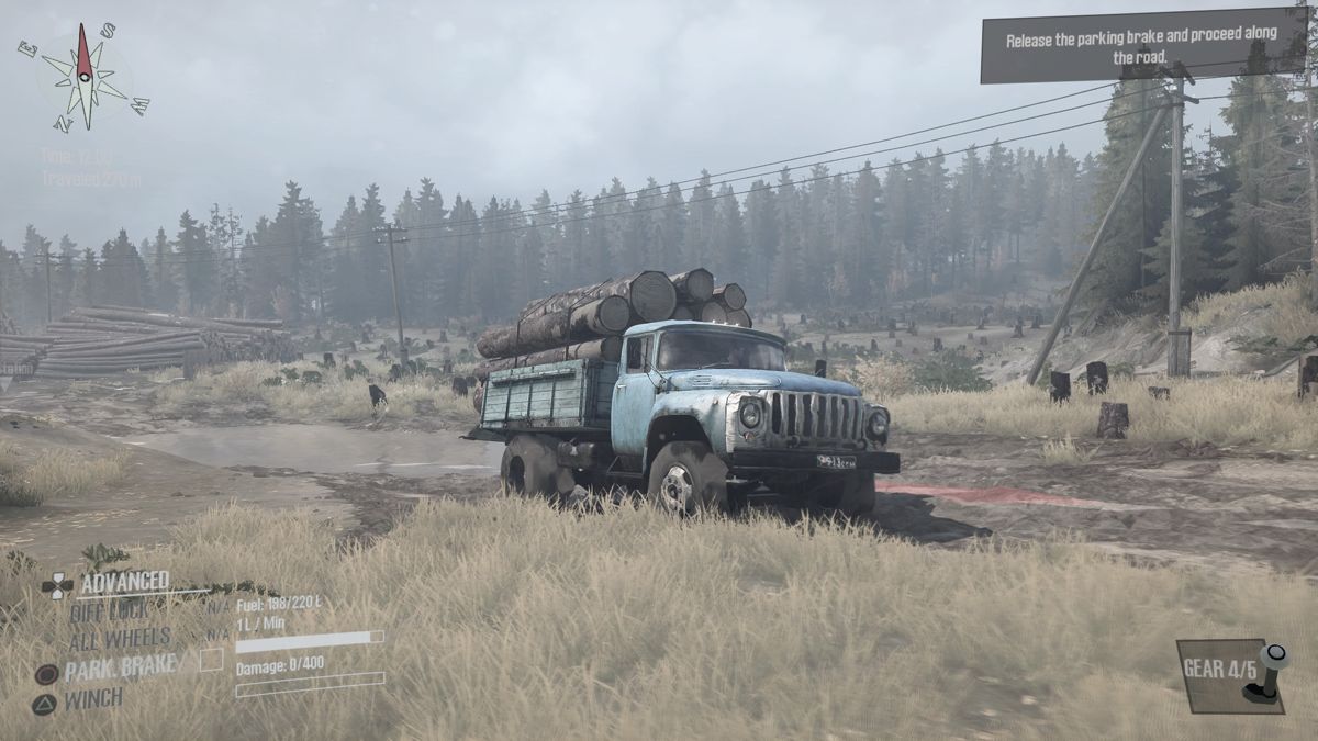 
Spintires: MudRunner | PlayStation 4 | gameplay screenshot | Region: North America | source-country= | Data by MobyGames.com