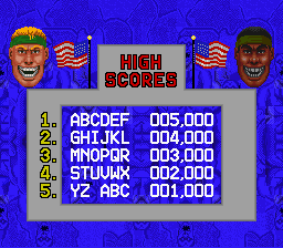 
Total Carnage | SNES | gameplay screenshot | Data by MobyGames.com