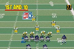 Madden NFL 2002 | Game Boy Advance | gameplay screenshot | region=North America | source-country= | zypher-v2 | moby-152bfa55c265 | Data by MobyGames.com