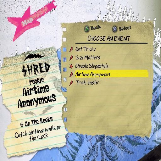 
SSX on Tour | PlayStation 2 | gameplay screenshot | Data by MobyGames.com