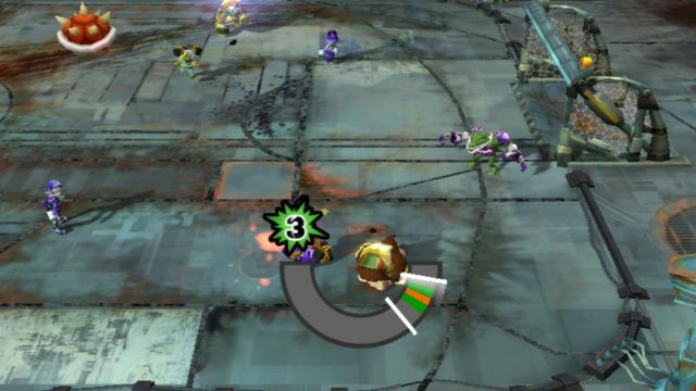 Mario Strikers Charged | Wii | gameplay screenshot | region=North America | source-country= | zypher-v2 | moby-a29e09bc3c1f | Data by MobyGames.com