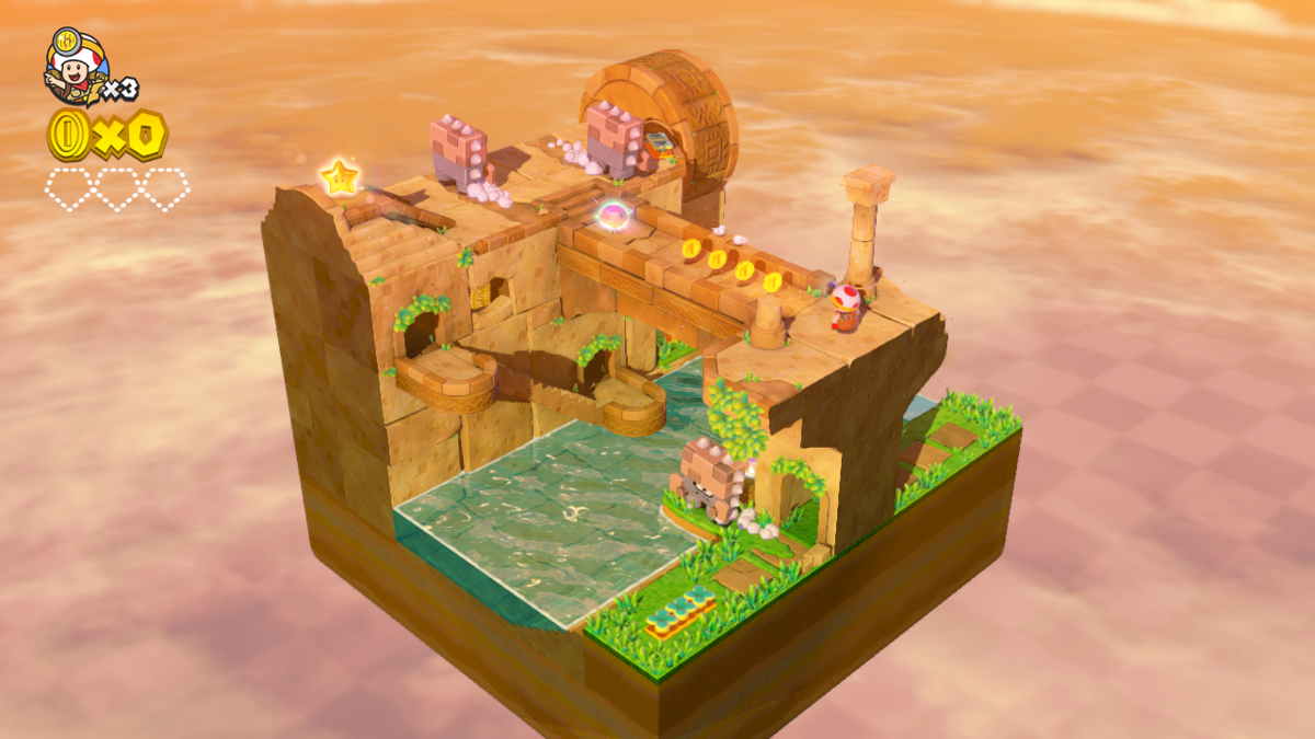 
Captain Toad: Treasure Tracker | Wii U | gameplay screenshot | Data by MobyGames.com