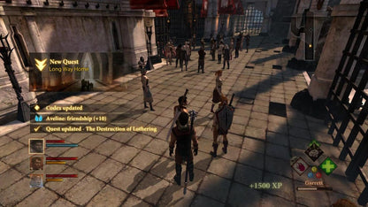 Dragon Age II | Xbox 360 | gameplay screenshot | region=North America | source-country= | zypher-v2 | moby-db07bb21ae0b | Data by MobyGames.com