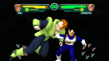 Dragon Ball Z: Budokai - HD Collection | PlayStation 3 | gameplay screenshot | region=North America | source-country= | zypher-v2 | moby-9c6ba36a65f3 | Data by MobyGames.com