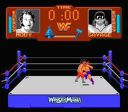
WWF WrestleMania | NES | gameplay screenshot | Data by MobyGames.com