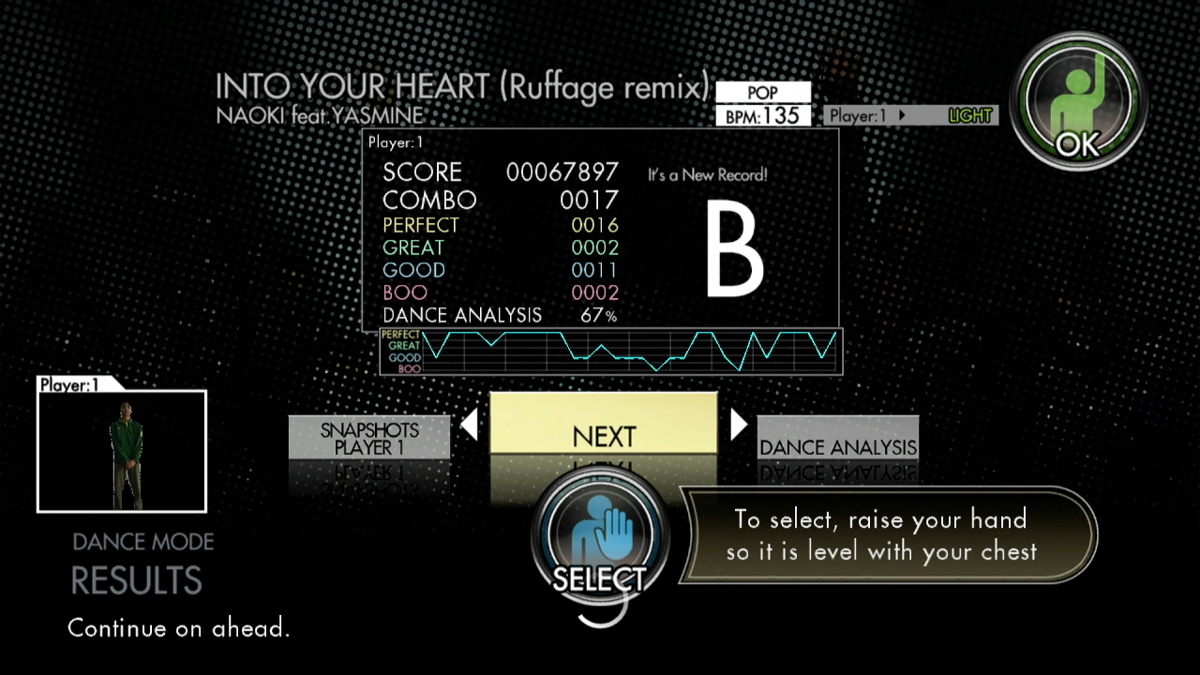 Dance Masters | Xbox 360 | gameplay screenshot | region=North America | source-country= | zypher-v2 | moby-709ca3b65ec1 | Data by MobyGames.com