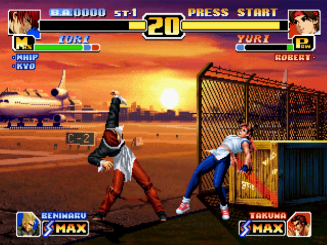 The King of Fighters '99: Millennium Battle | PlayStation | gameplay screenshot | Data by MobyGames.com