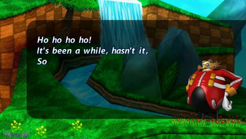 
Sonic Rivals | PSP | gameplay screenshot | Region: North America | source-country= | Data by MobyGames.com
