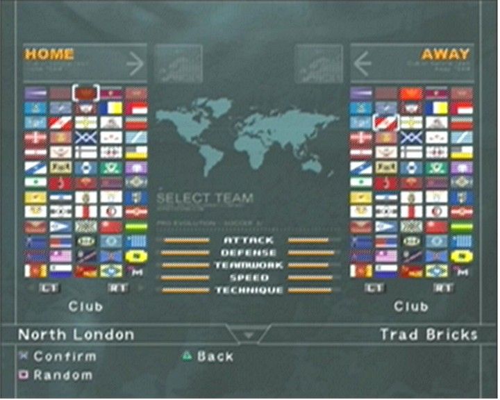 
World Soccer: Winning Eleven 7 International | PlayStation 2 | gameplay screenshot | Region: North America | source-country= | Data by MobyGames.com