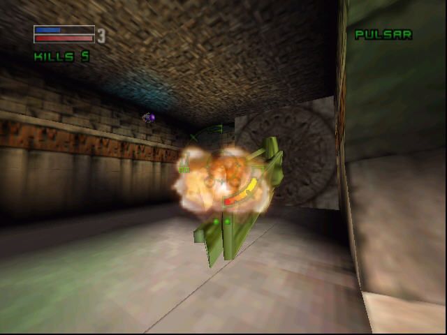 
Forsaken 64 | Nintendo 64 | gameplay screenshot | Data by MobyGames.com
