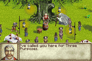 
The Lord of the Rings: The Fellowship of the Ring | Game Boy Advance | gameplay screenshot | Data by MobyGames.com
