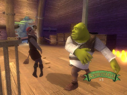 Shrek the Third | Wii | gameplay screenshot | region=North America | source-country= | zypher-v2 | moby-d6efacc34a09 | Data by MobyGames.com