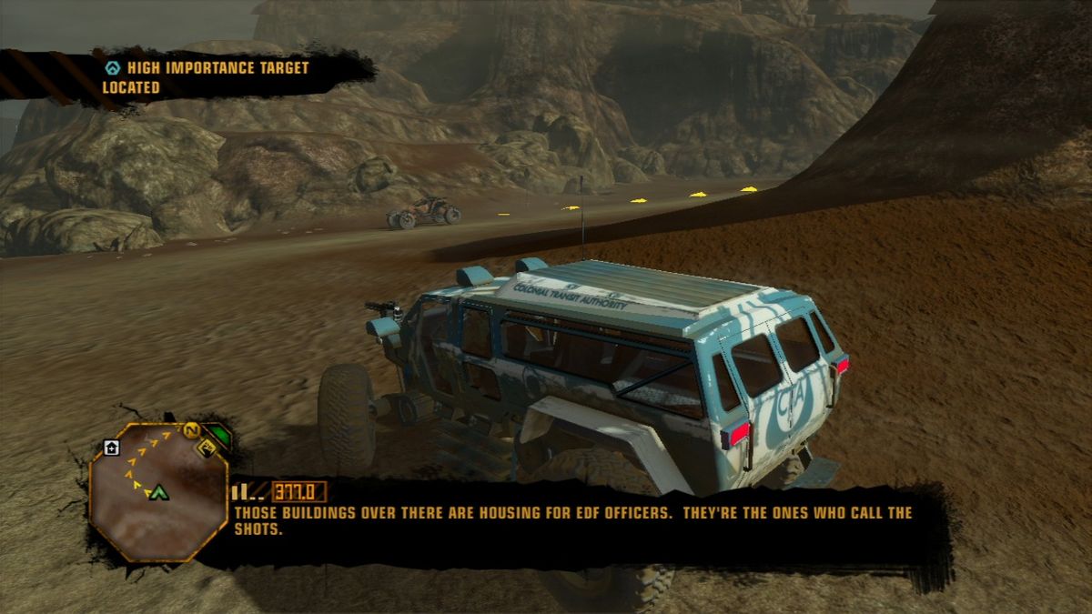 Red Faction: Guerrilla | PlayStation 3 | gameplay screenshot | Data by MobyGames.com