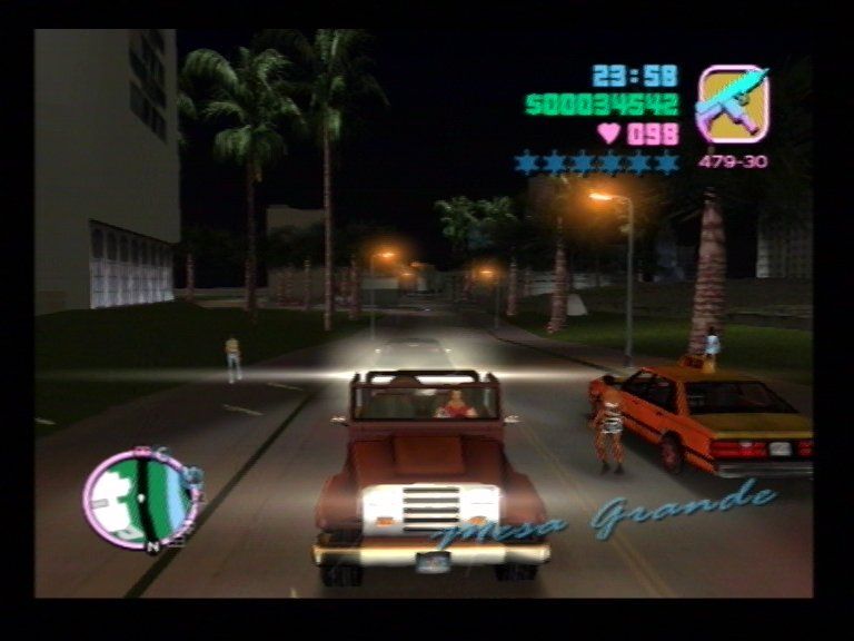 Grand Theft Auto: Vice City | PlayStation 2 | gameplay screenshot | region=North America | source-country= | zypher-v2 | moby-d38eda95a9da | Data by MobyGames.com