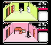 
Spy vs Spy | NES | gameplay screenshot | Data by MobyGames.com