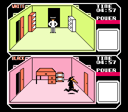 
Spy vs Spy | NES | gameplay screenshot | Data by MobyGames.com