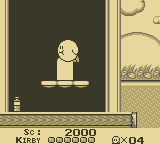 
Kirby's Dream Land | Game Boy | gameplay screenshot | Data by MobyGames.com