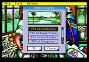
PGA Tour Golf II | Genesis | gameplay screenshot | Data by MobyGames.com