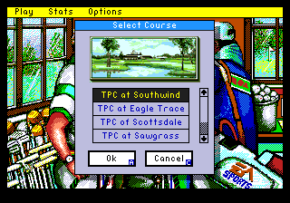 
PGA Tour Golf II | Genesis | gameplay screenshot | Data by MobyGames.com
