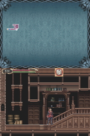 
Castlevania: Portrait of Ruin | Nintendo DS | gameplay screenshot | Data by MobyGames.com