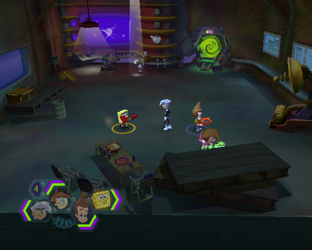 
Nicktoons Unite! | PlayStation 2 | gameplay screenshot | Data by MobyGames.com