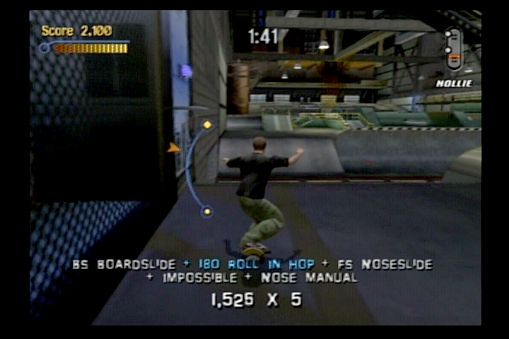 Tony Hawk's Pro Skater 3 | PlayStation 2 | gameplay screenshot | region=North America | source-country= | zypher-v2 | moby-98b8aa58c159 | Data by MobyGames.com