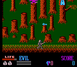 
Wizards & Warriors | NES | gameplay screenshot | Data by MobyGames.com