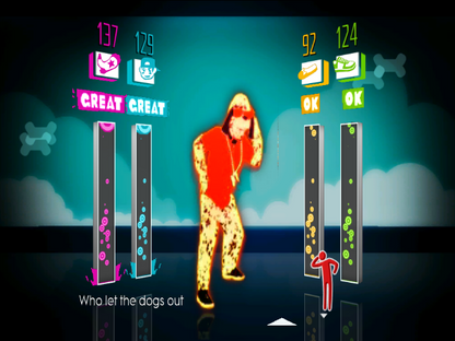 Just Dance | Wii | gameplay screenshot | region=North America | source-country= | zypher-v2 | moby-fcd9ba8e15a8 | Data by MobyGames.com