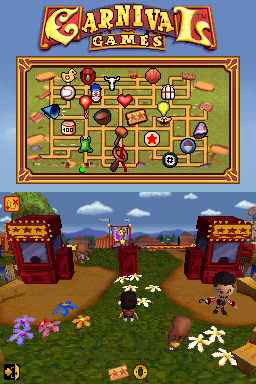 Carnival Games | Nintendo DS | gameplay screenshot | Data by MobyGames.com