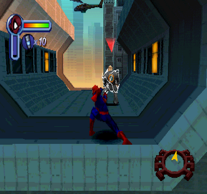 
Spider-Man | PlayStation | gameplay screenshot | Region: North America | source-country= | Data by MobyGames.com