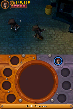 LEGO Pirates of the Caribbean: The Video Game | Nintendo DS | gameplay screenshot | Data by MobyGames.com
