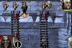 
The Lord of the Rings: The Third Age | Game Boy Advance | gameplay screenshot | Data by MobyGames.com
